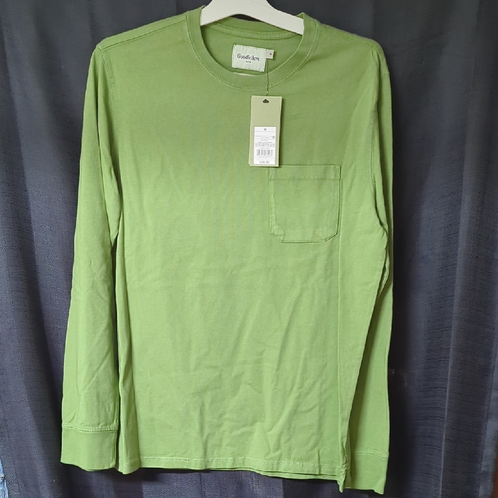Goodfellow & Co Green Long Sleeve Tee